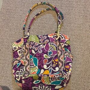 Vera Bradley Colorful Floral Tote Bag